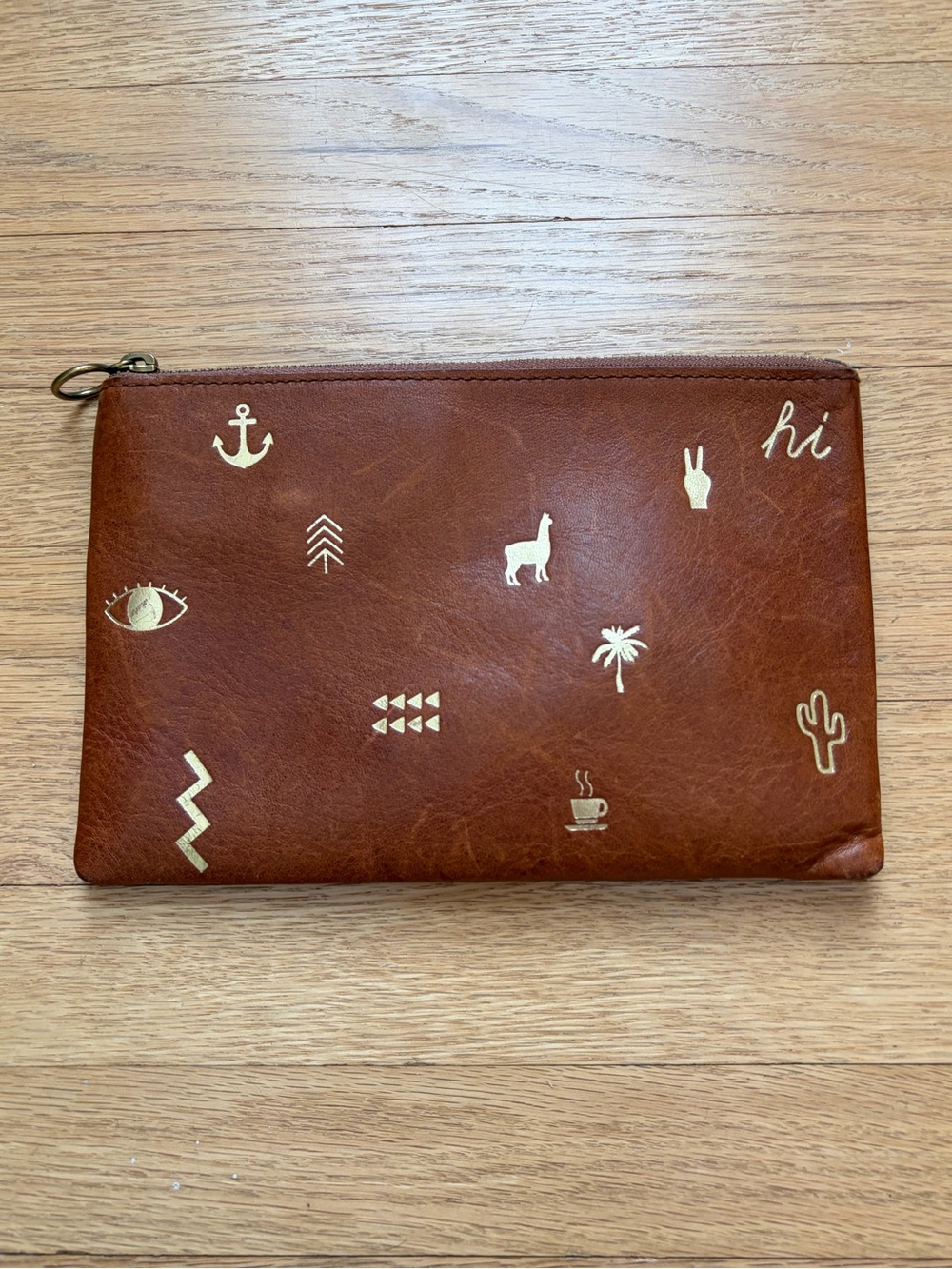 Madewell Leather Clutch- NWT